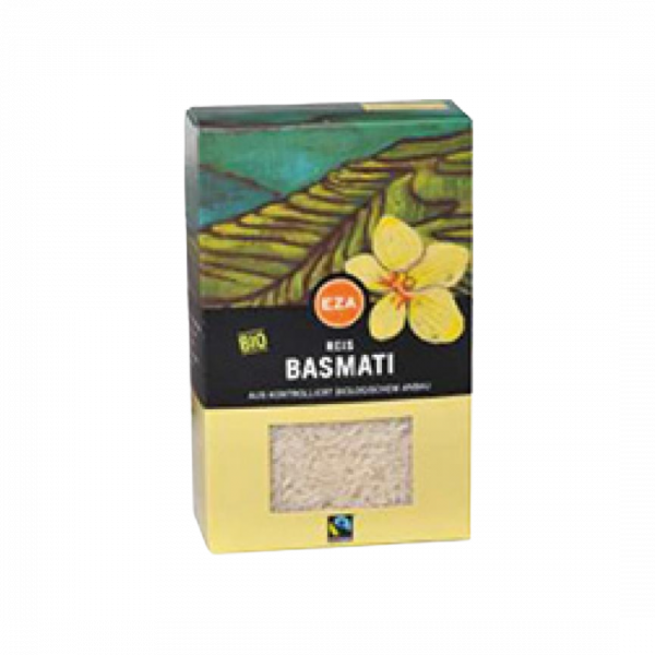 EZA Fairtrade Bio Basmati-Reis aus dem Himalaya-Gebiet, 500g